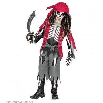 Disfarce Esqueleto Pirata...