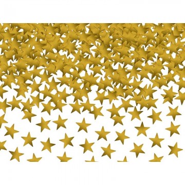 Confettis Estrelas Douradas