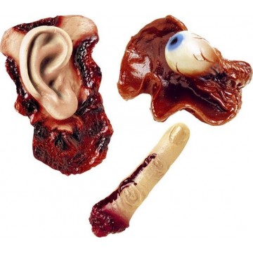 Pedaços de Corpo de Halloween