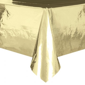 Toalha Dourada Metalizada