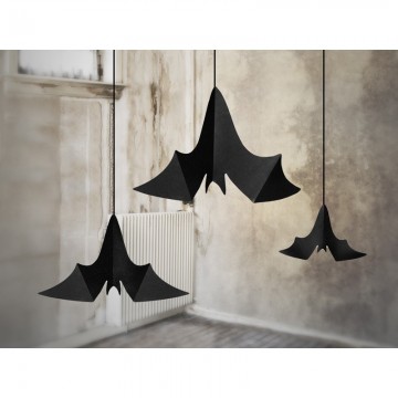 Morcegos Pretos Decorativos...