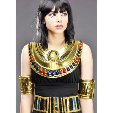 Colar e Braceletes Cleopatra