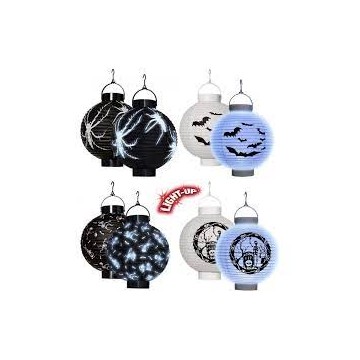 Lanterna Halloween com Led