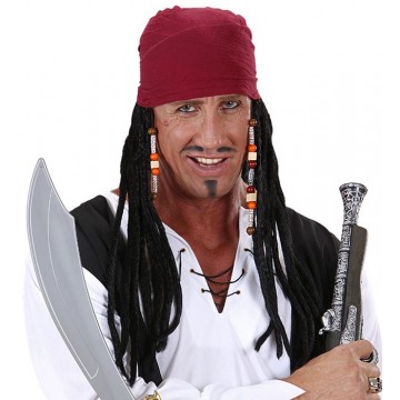 Peruca Pirata das Caraíbas