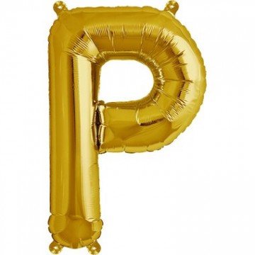 16'' Balão Foil Letra P...