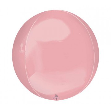 Balão Orbz Rosa Pastel 