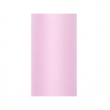 Tule liso rosa claro 0.5*9 m