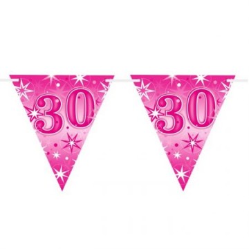 Bandeirola Triangular "30"...