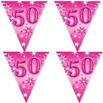 Bandeirola Triangular "50"...