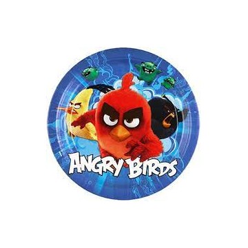 Pratos Angry Birds