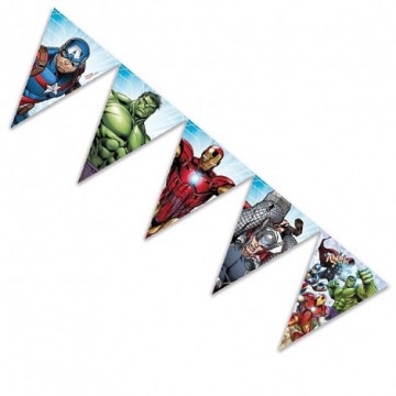Bandeirola Triangular Avengers