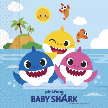 Guardanapos Baby Shark