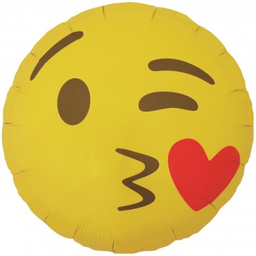 18" Balão Foil Emoji...
