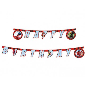 Bandeirola "Happy Birthday"...