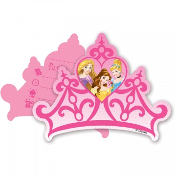 Convites Princesas Disney