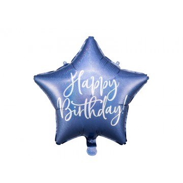 Balão Foil "Happy Birthday"...
