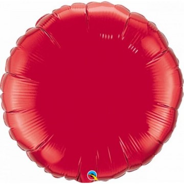 36" Balão Foil Ruby Red