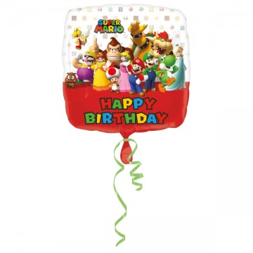 43" Balão Foil Super Mario...
