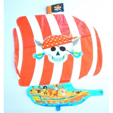 Balão Barco Pirata Spongebob