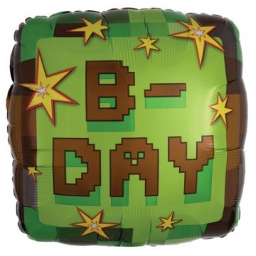 17" Balão Foil "B-day" TNT...
