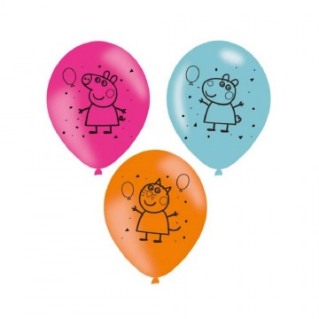 11" Balões de Latex Peppa Pig