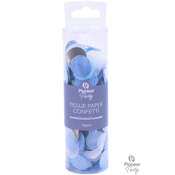 Confettis Papel Azul,...