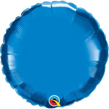 18" Balão Foil Redondo Azul...