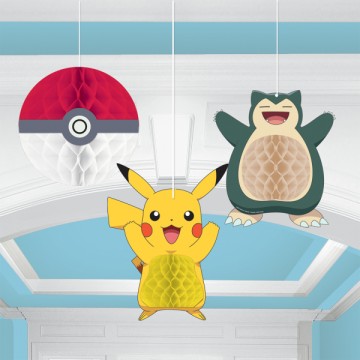 Decorações "Honeycomb" Pokémon