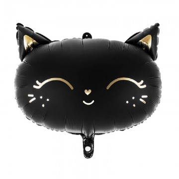 19" Balão foil Gato Preto