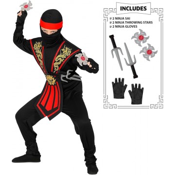 Disfarce Ninja Vermelho C/...