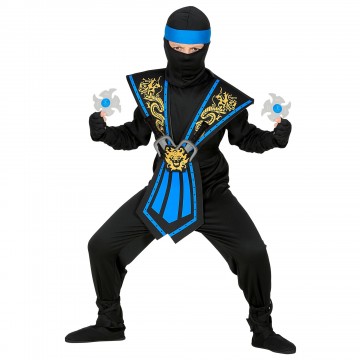 Disfarce Ninja Azul C/...