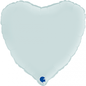 18" Balão Foil Coração Azul...