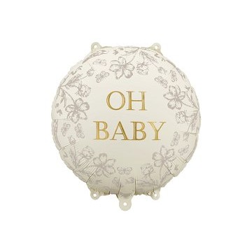 13.5" Balão Foil "Oh Baby"