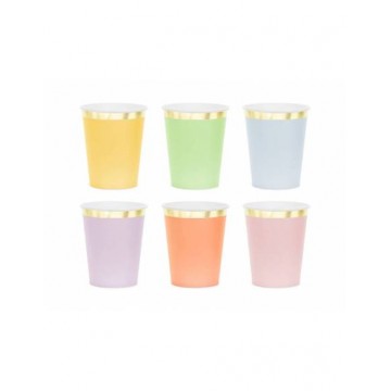 Copos "Pastel Mix"