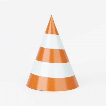 Chapéu Cones de Construção