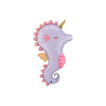 36" Balão Foil Cavalo Marinho