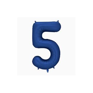 39" Balão Foil Número "5"...