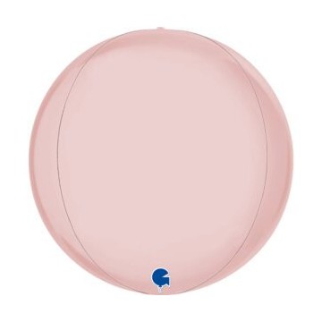 15" Balão Foil Globe Rosa...