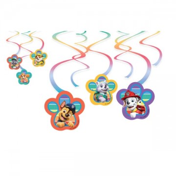 Decorações Swirl Patrulha Pata
