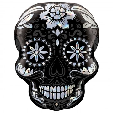 24" Balão Foil Caveira...