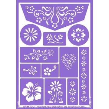 Stencil para Maquilhagem -...