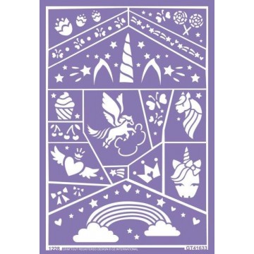 Stencil para Maquilhagem -...