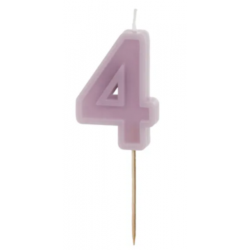 Vela N.º 4 Violeta 
