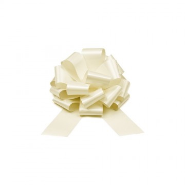 Laço Decorativo Bege 40cm