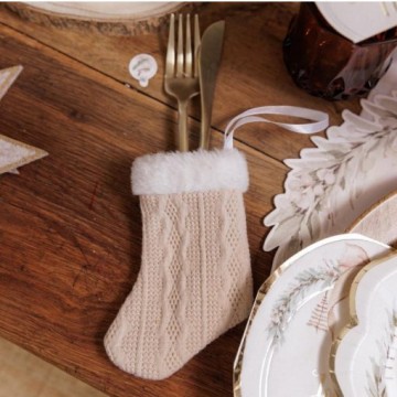 Meia Tricot Natalicio