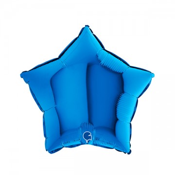18" Balão Foil Estrela Azul