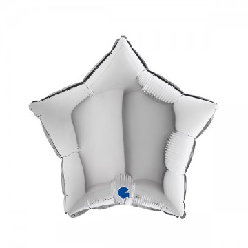 18" Balão Foil Estrela Prata
