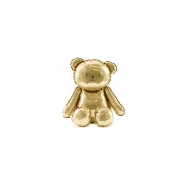 16.5" Balão Foil Urso Dourado