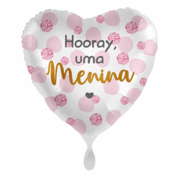 17" Balão Foil "Hooray, uma...