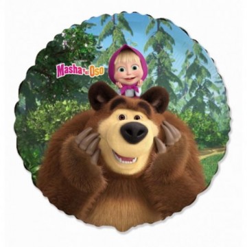 18" Balão Foil "Masha e o...